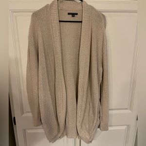 Women’s Large Tan American Eagle Cardigan Sweater